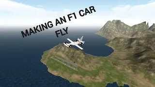 Making a F1 car fly (simpleplanes gameplay)