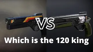 Which 120 Handcannon Is King| True Prophecy VS Steady Hand