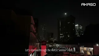 Demo of over 1640ft Clear Vision(2)| AKASO Seemor|Ture Full-Color Night Vision Goggle
