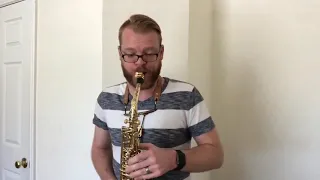 Ferling Etude No. 21 || James Barger, Saxophone