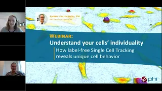 Webinar | Understand your cells' individuality | HoloMonitor® Single Cell Tracking