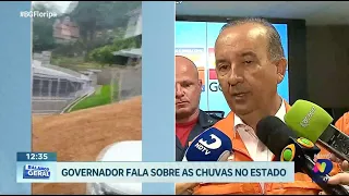 Governador de SC, Jorginho Mello, faz pronunciamento sobre as chuvas no Estado