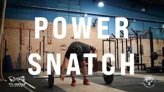 Snatch Power Snatch || Weightlifting || Levantamiento Olímpico