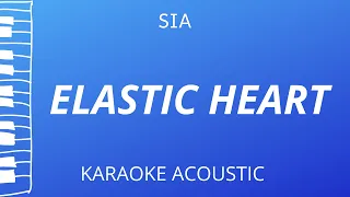 Elastic Heart - Sia (Karaoke Acoustic Piano)