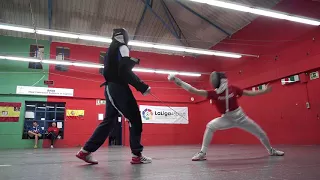 Alessandro Bossalini - Fencing lesson - Madrid 2017