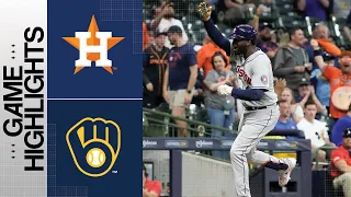 Astros vs. Brewers Game Highlights (5/22/23) | MLB Highlights