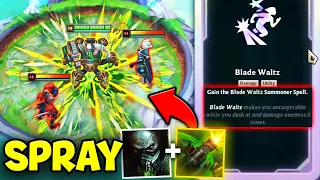 URGOT WITH BLADE WALTZ IS LITERALLY CHEATING! (SPRAY BULLETS EVERYWHERE)