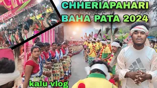 CHHERIAPAHARI BAHA PATA 2024 || KALU VLOG @smsunilmardioffical8987||SANTALI BAHA ENEJ VLOG VIDEO