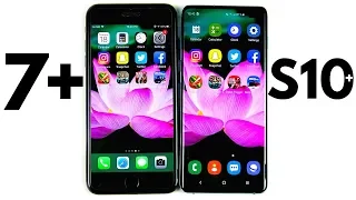 iPhone 7 Plus vs Galaxy S10 Plus Speed Test!