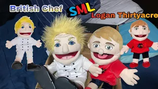 SML Merch | Logan Thirtyacre and British Chef | Puppet Unboxing