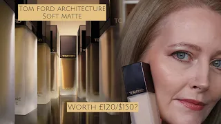 TOM FORD Architecture Soft Matte wear test & Shade & Illuminate comparison - mature combination skin