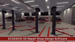 Modern repair shop design