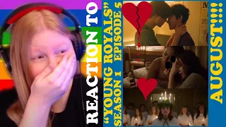 "YOUNG ROYALS" (BL) DRAMA REACTION | 1x5 | SWEDEN