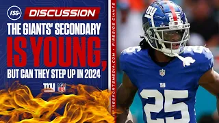 The Giants' Secondary is YOUNG, but Can They Step Up in 2024