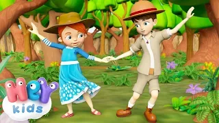 Szła Dzieweczka Do Laseczka | Piosenki dla dzieci + karaoke | HeyKids