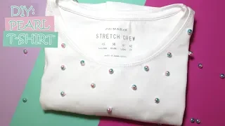 DIY: Pearl T-Shirt (Easy and Simple)