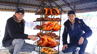 Chicken Tandoor | Street Food Uzbekistan