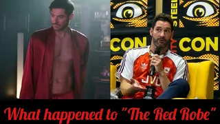 Tom Ellis doesn't have the "Red Robe"