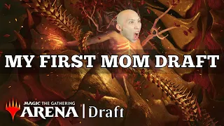 MY FIRST MOM DRAFT | March of the Machine Draft | MTG Arena