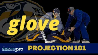 NHL EBUG GOALIE: GLOVE PROJECTION 101