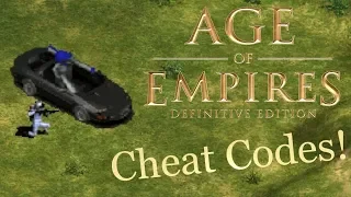 Age of Empires Definitive Edition Cheat Codes!