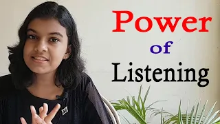 Importance of Listening | Improve your English | Power of Listening | Adrija Biswas