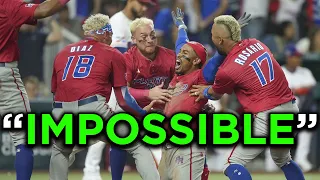 Team Puerto Rico Just BEAT this IMPOSSIBLE WBC TEAM...