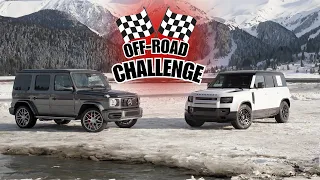 The Ultimate Luxury Off-road Showdown G63 vs Defender V8