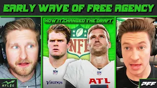 How Early Wave of Free Agency Changed The 2024 NFL Draft | NFL Stock Exchange