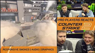 Counter Strike 2 | CS:GO eSports players reacts to responsive smokes, audio & graphics