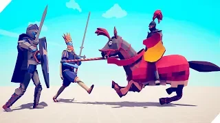 TABS - ФЕРМЕР И РЫЦАРИ против МЕНЯ - Totally Accurate Battle Simulator. Табс