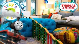 Thomas and Friends HOUSE TRACK TOUR! Fun Toy Trains  with Brio and Thomas Train