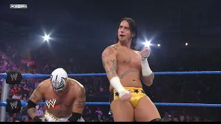 CM Punk & Rey Mysterio vs Edge & Chavo Guerrero: WWE SmackDown February 1, 2008 HD (1/2)