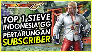 Inilah Pemain Top 1 Steve di Indonesia... - TEKKEN 7