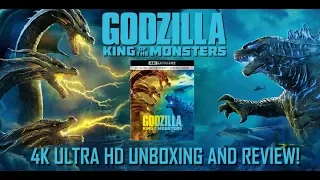 GODZILLA: KING OF THE MONSTERS - 4K ULTRA HD UNBOXING AND REVIEW!!