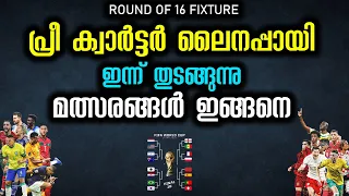 FIFA World Cup schedule: Full list of Round of 16 matches; timings, dates | Pre Quarter Fixtures
