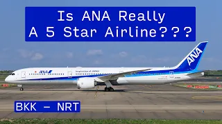 Is ANA really a 5 Star Airline??? | BKK - NRT | ANA Boeing 787-10 Economy