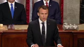 FULL SPEECH: French President Macron Address Joint Session of Congress