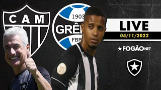 FOGÃONET LIVE: BOTAFOGO TEM JEJUM DE 11 ANOS CONTRA ATLÉTICO-MG | TCHÊ TCHÊ NO GRÊMIO?