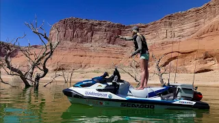 SEADOO fishing LAKE Powell (Tourney recap)