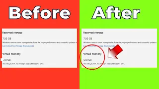 How to Increase RAM on PC & Laptop || Increase Virtual Memory on Windows 10 / 11 for Gaming - 2023