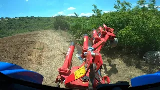 newholland td75d ünlü beşli pullukla çal kemancı eşliğinde çift sürümü