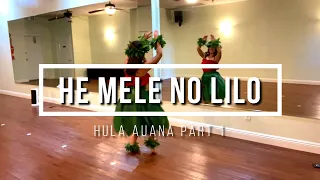 HE MELE NO LILO • Learn Hula Auana • Part 1