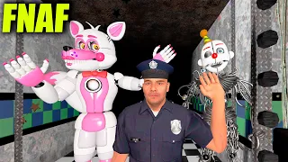 АНИМАТРОНИКИ ПУГАЮТ ОХРАННИКА FNAF COOP СТРИМ Garry's Mod