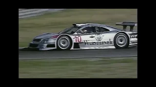 Mercedes flying CLK GTR/CLR