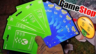 GAMESTOP DUMPSTER DIVING! JACKPOT Gift Cards in the Gamestop Dumpster