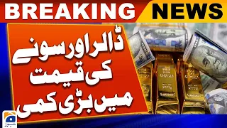 Dollar and Gold fall in value - latest price Updates | Geo News