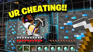 1 Diamond = $100 But I’m XRAY Hacking.. (Minecraft)