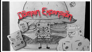 Spongebob Uses Domain Expansion - Jujutsu kaisen [Edit/Amv ]