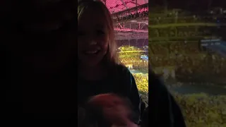 Camila Cabello at Taylor Swift concert, 9-18-18, Ella